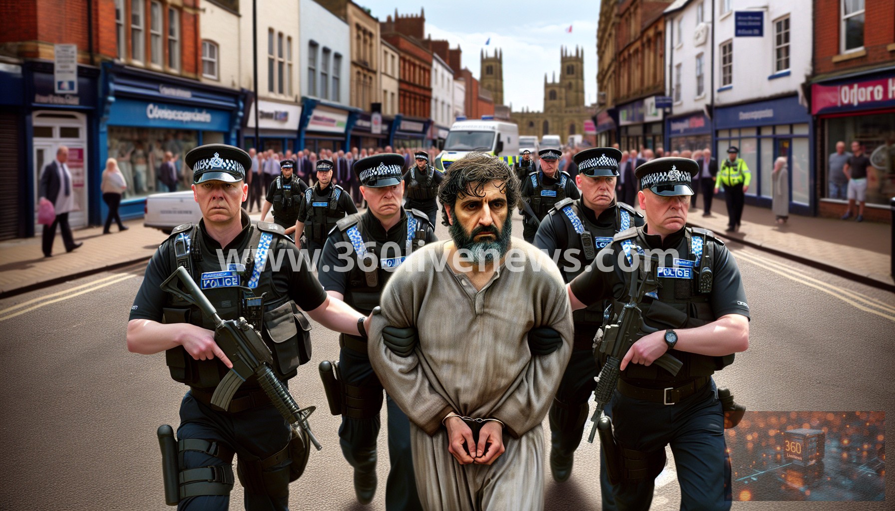 Man remanded in custody after vehicle strikes seven pedestrians outside Derby pub