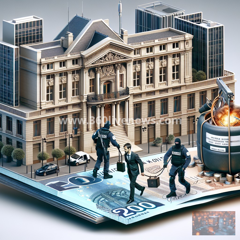 French police arrest man attempting to detonate homemade explosive outside Bank of America in Paris' 8th arrondissement